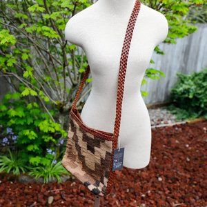 Vintage L.J. Simone Woven Navajo Bag